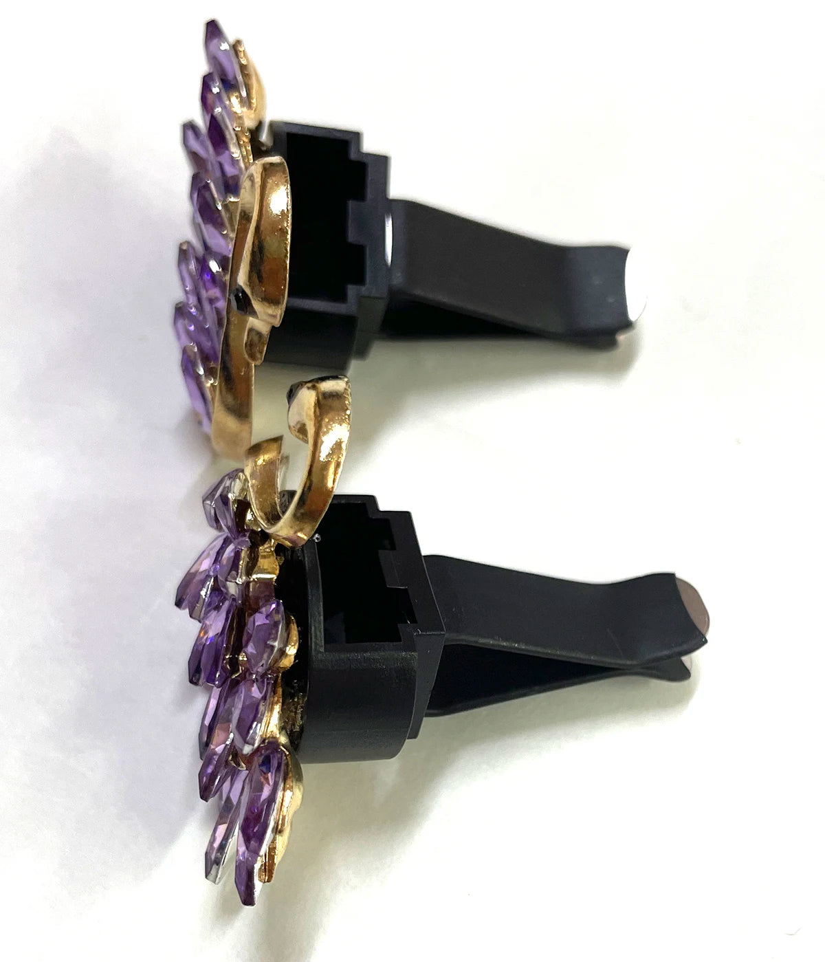 1 Pair Cute Car Diffuser Vent Clip Automotive Swan Vent Clip Air Freshener With Rhinestones Vehicle Aromatherapy