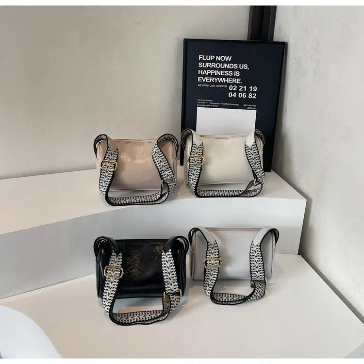 Luxury Brand Famous Designer Women's Tote Bag Elegant Leather Classic Crossbody Messenger Popular Ladies