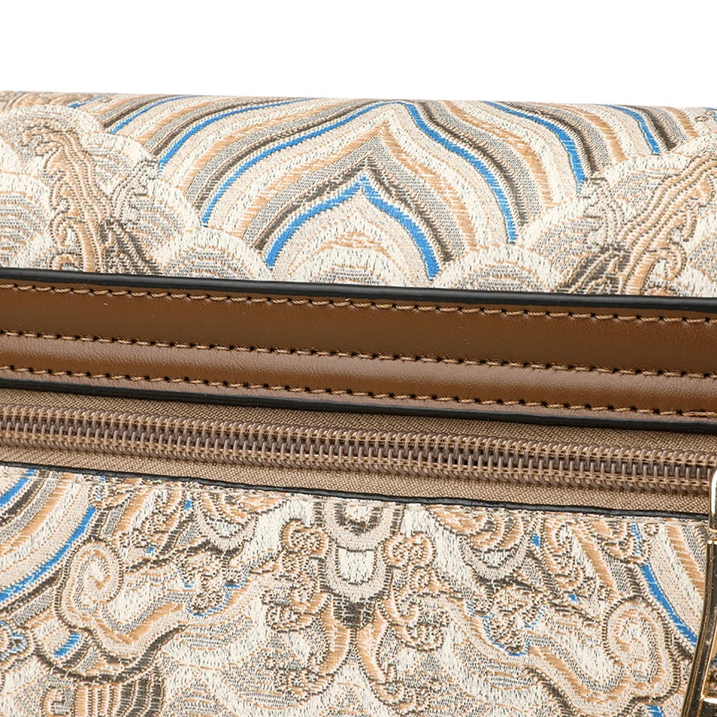 Luxury Designer Trend Embroidered Women's Shoulder Bag High Quality Soft Leather Women Crossbody Bags Female Handbag Sac A Main