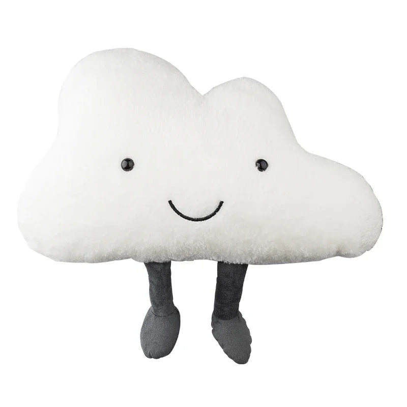 Cute Car Pillow Plush Cushion Car Safety Pillow Automobile Safety Belt Shoulder Pad Universal Vehicle Headrest Waist Cushion