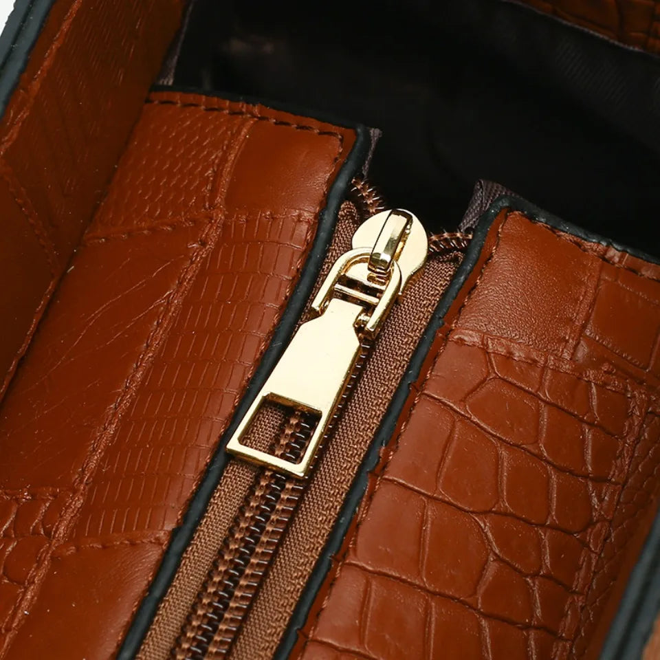 Large Capacity Shopping Bag for Daily Commuting Hand Bags Luxury Shoulder Bags Splicing Pu Leather Handbags Caual Tote New Sac