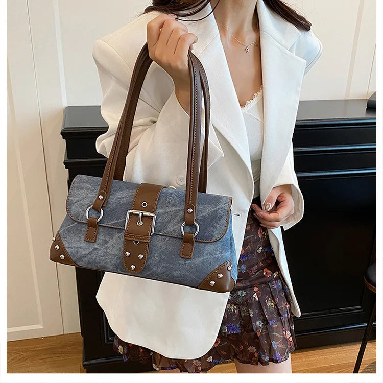 2025 Luxe Underarm Bag, Niche Shoulder Purse for Women, Fashion Commuter Tote, Chic Day-to-Night Bag, Versatile Sling Bag