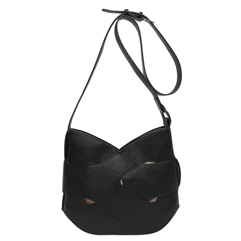 Luxury Designer Bag Fashion Women's PU Leather Shoulder Bag Minimalism Solid color Crossbody Bags for Women Ladies Handbag