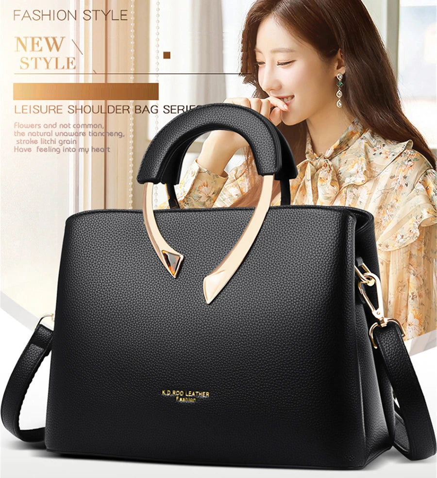 Luxury Handbags Womens Bags Designer 3 Layers Soft Leather Shoulder Crossbody Sac Ladies Large Capacity Shopping Messenger Totes