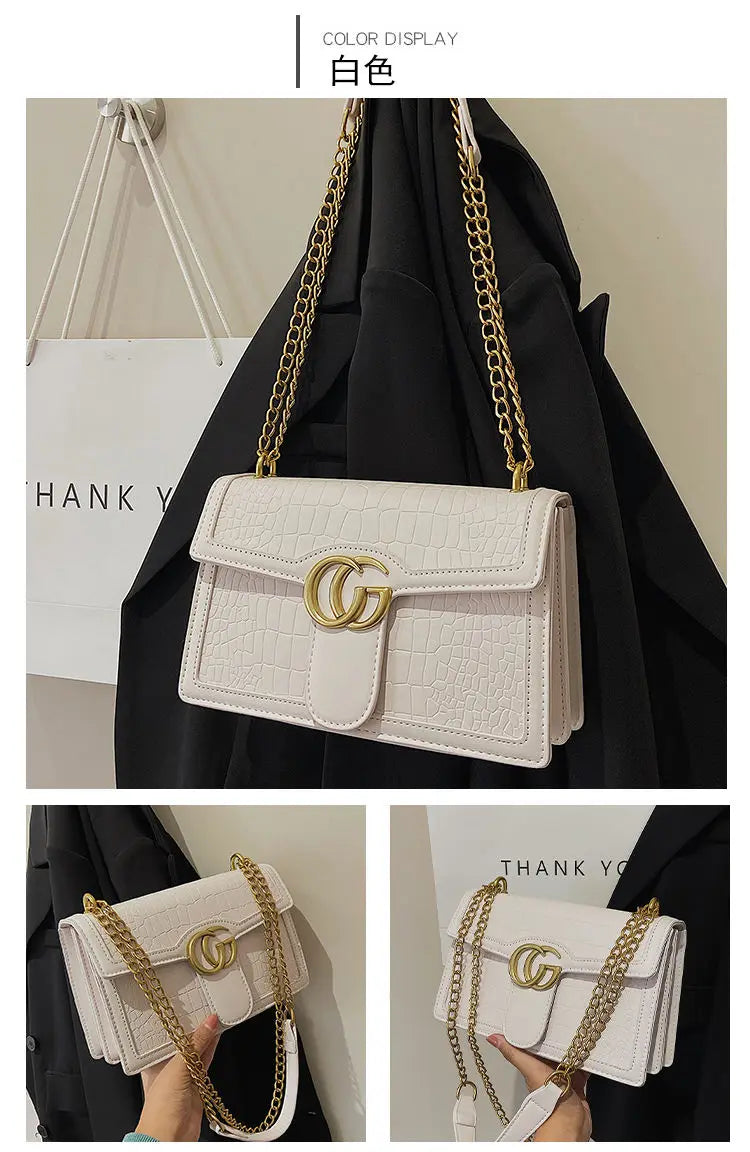 Luxury Design Style Bag - Popular Bag of 2025, Fashionable Chain Bag, Classic Multi functional Crossbody Bag, Underarm Bag