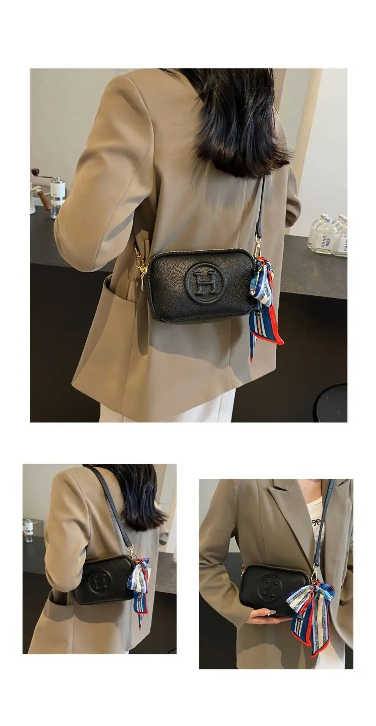 Bucket bag designer luxurious high appearance camera bag new zipper shoulder crossbody bag fashionable and versatile travel bag