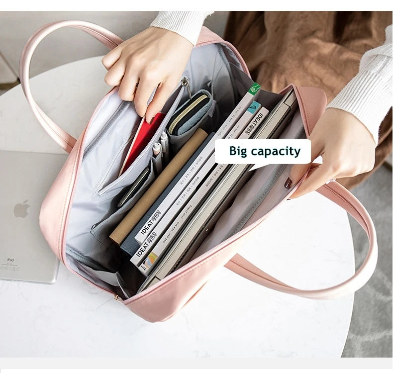 Laptop Bag 13.3,14,15.4,15.6,16 Inch,Briefcase Man Lady Women Shoulder Messenger Case For Macbook Air Pro Notebook Computer PC