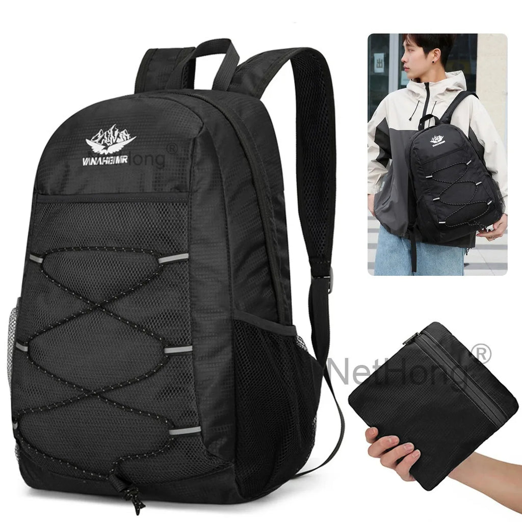 40L Hiking Camping Backpack Waterproof Men Women Outdoor Travel Rucksack Bag New