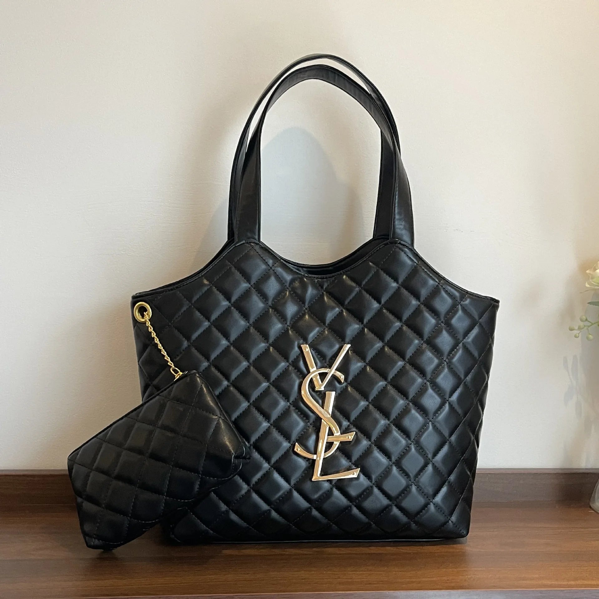 2025 New Women's Tote Bag Diamond Quilted Mother Daughter Purse, Retro Handheld Shoulder Bag, Spacious & Stylish, Casual/Office