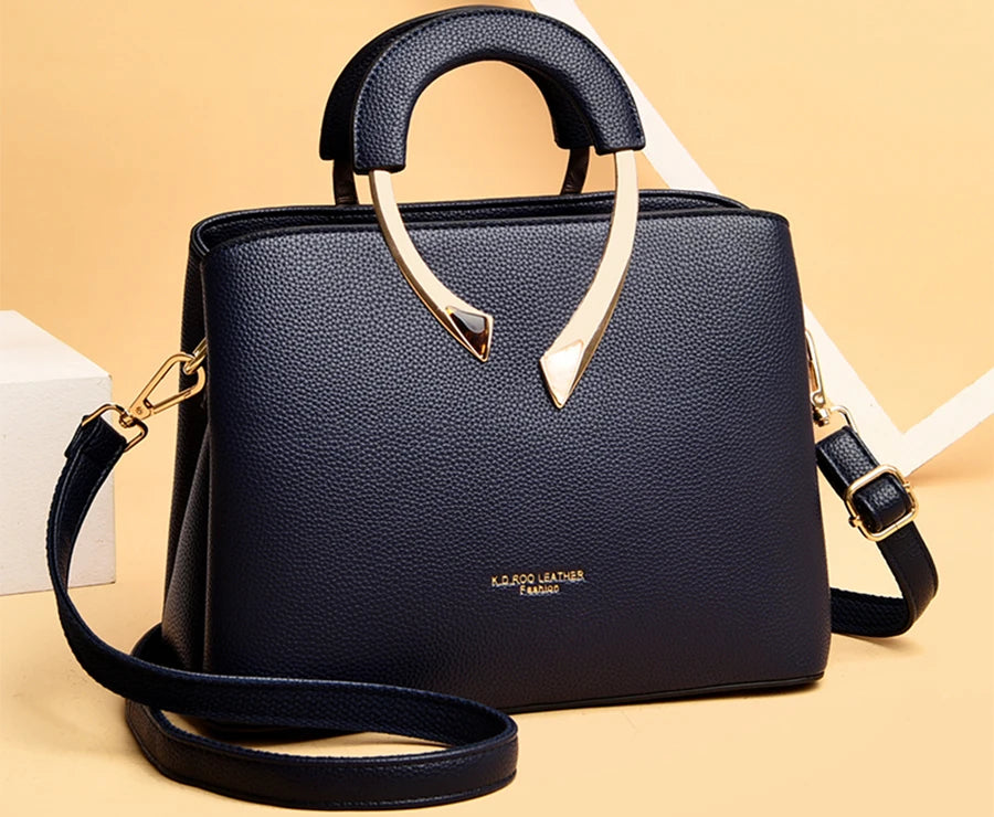 Luxury Handbags Womens Bags Designer 3 Layers Soft Leather Shoulder Crossbody Sac Ladies Large Capacity Shopping Messenger Totes