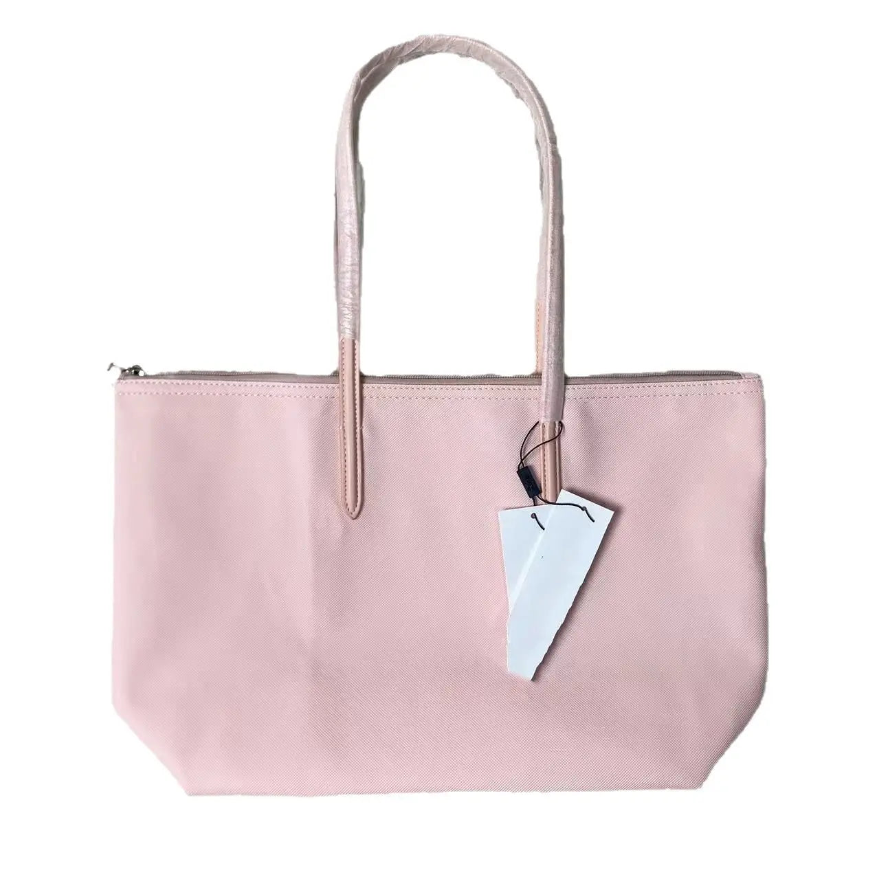 French Fashion Large Capacity Tote Bag Convenient Shoulder Bag Women Commuter Bag Pure Color Handbag Bucket Shape Daily Match