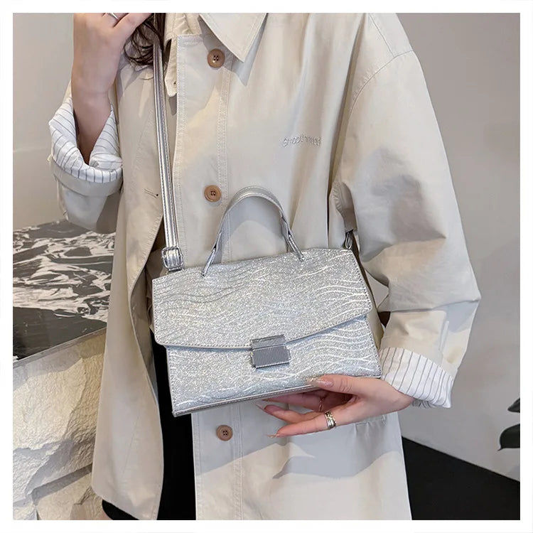 ‌2025 New Luxury Handbag - Crossbody/Shoulder Purse, Premium Leather Square Bag for Women, Stylish & Versatile Daily Accessory