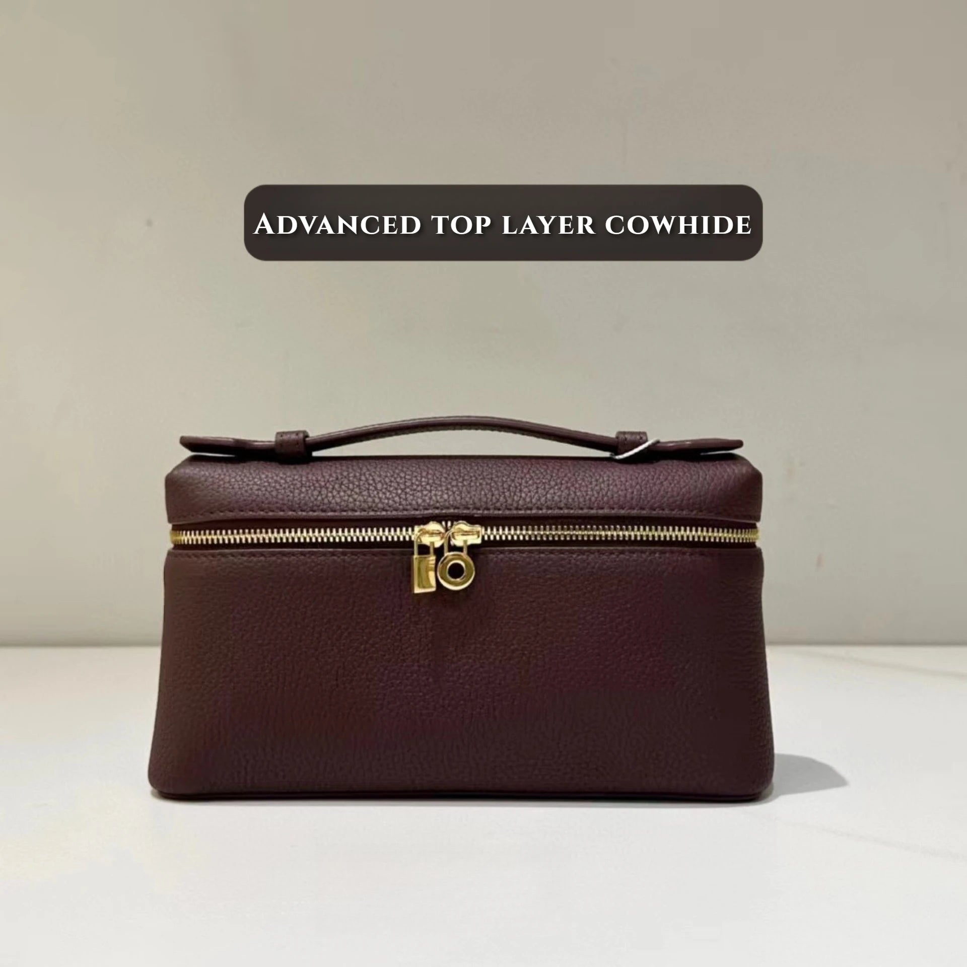 Luxury Handmade Leather Crossbody Bag Women's Chic Shoulder Box Purse Lunch Tote Celebrity Inspired