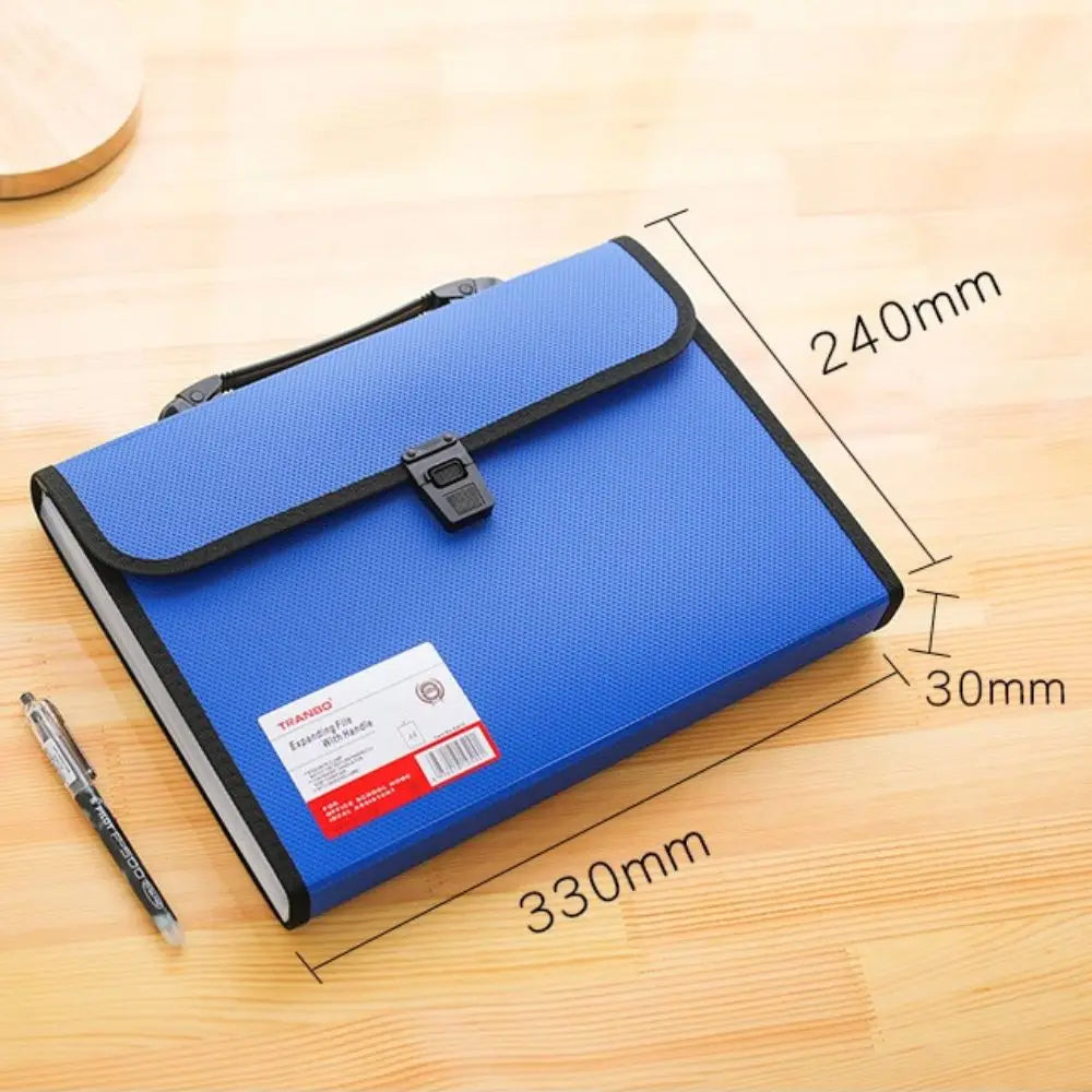 Business Simple Briefcases Expanding File Accordion Paper Folder Storage Wallet Document Organiser Document Bag