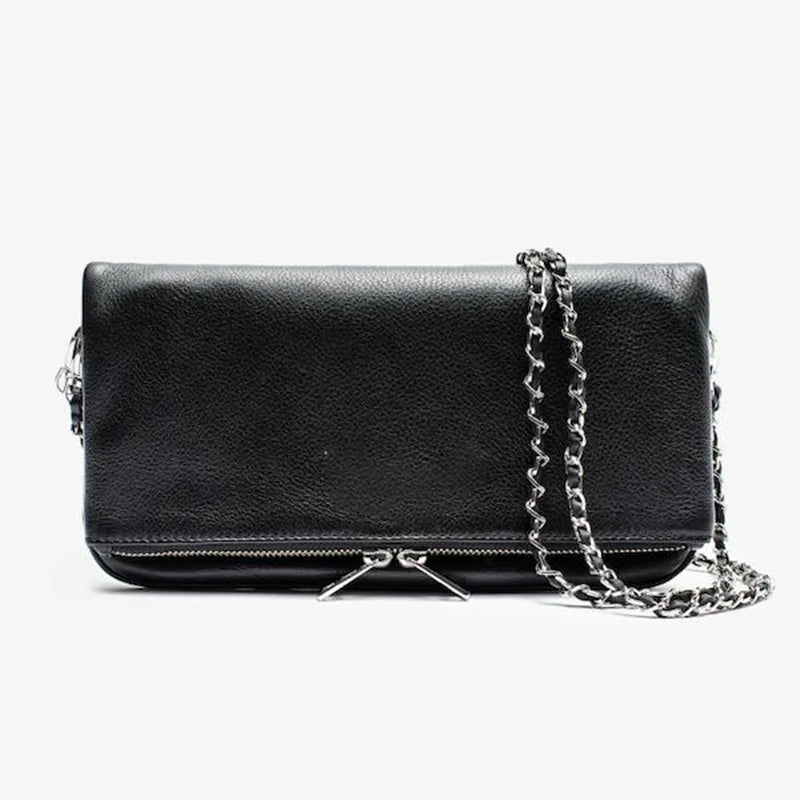 2025 New Fashion Women Wing Bag Classic Black Single-shoulder Envelope Zadigent Bag Luxurious Design Chain Crossbody Ladies Bag