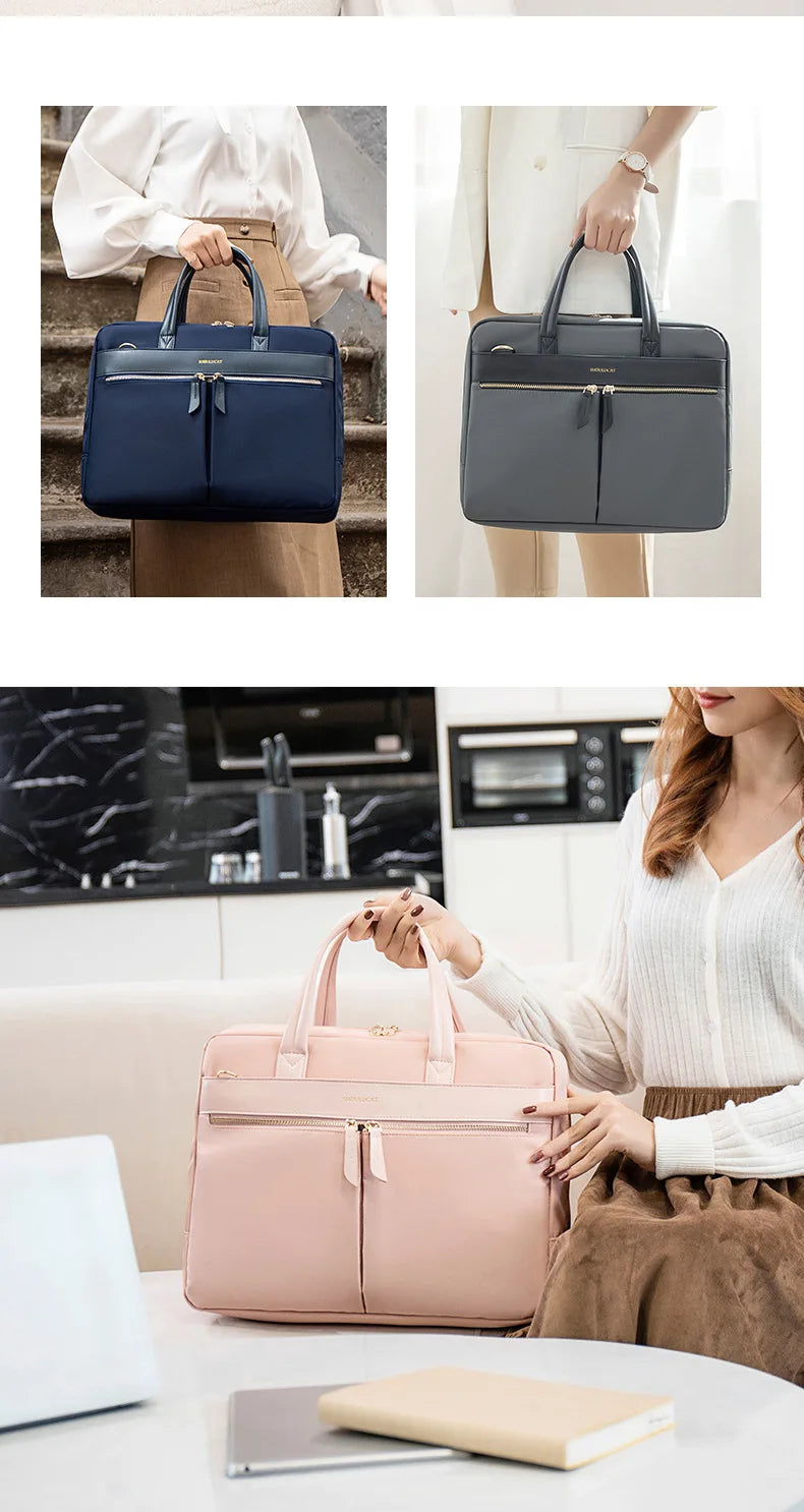 Laptop Bag 13.3,14,15.4,15.6,16 Inch,Briefcase Man Lady Women Shoulder Messenger Case For Macbook Air Pro Notebook Computer PC
