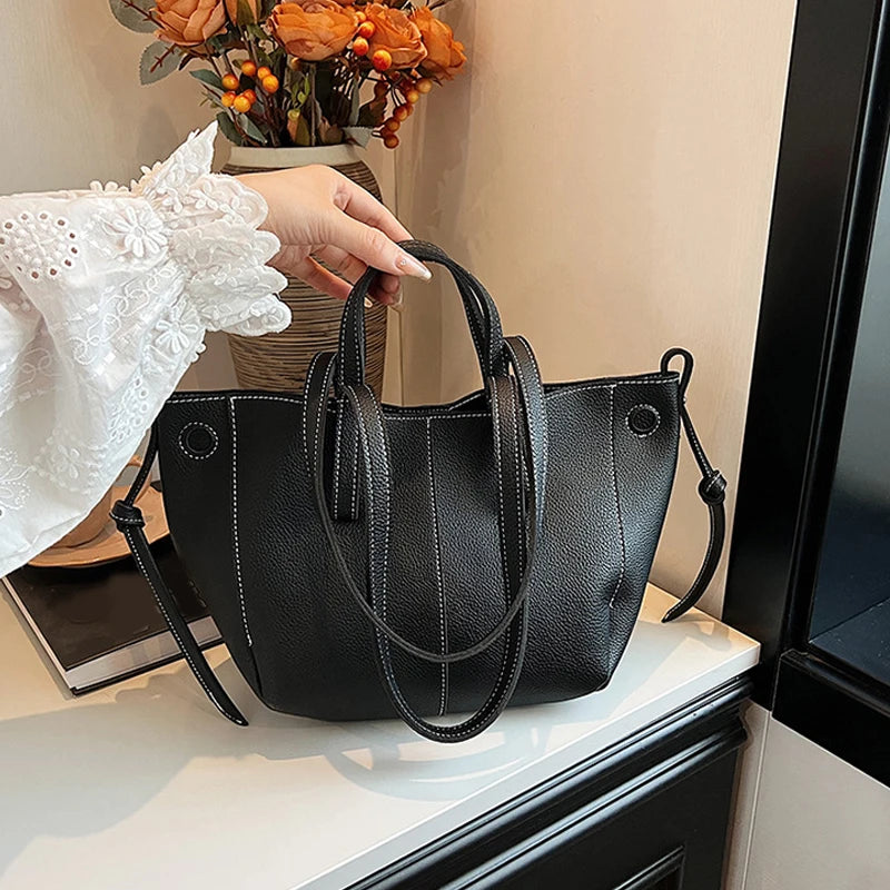 Luxury Design Handbag Tote for Women Fashion Casual Shopping Bag Chic Purse Top Handle Bag Elegant Shoulder Bags