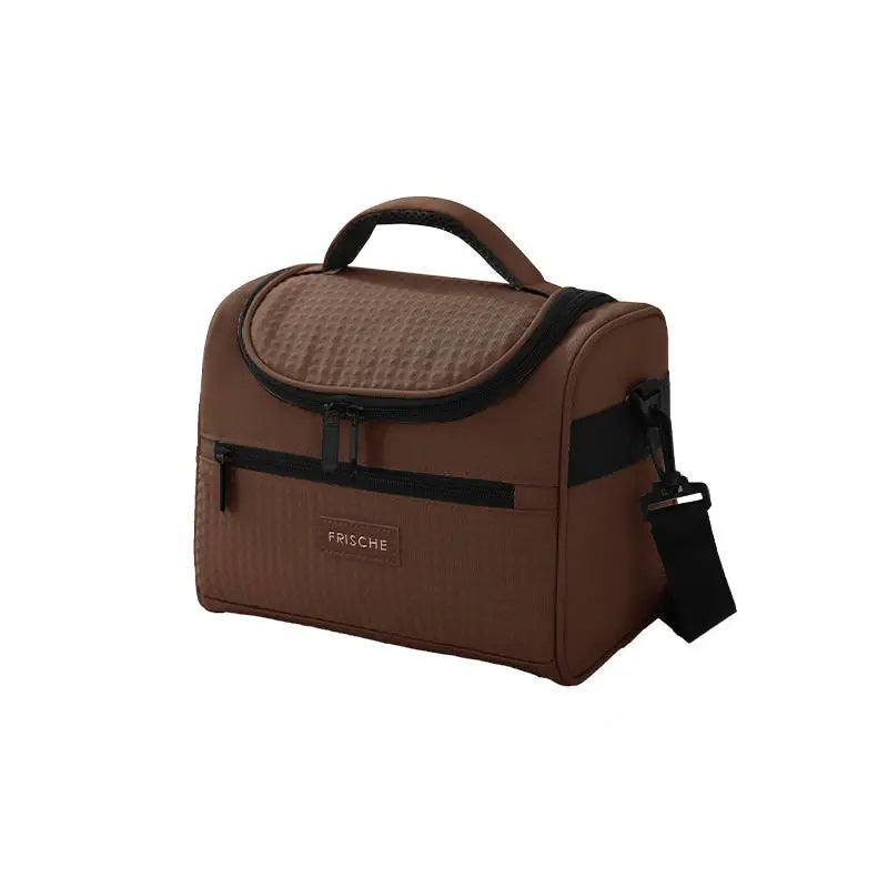 New Tote Cooler Lunch Bags Portable Outdoor Picnic Office School Insulation Bag with Shoulder Strap