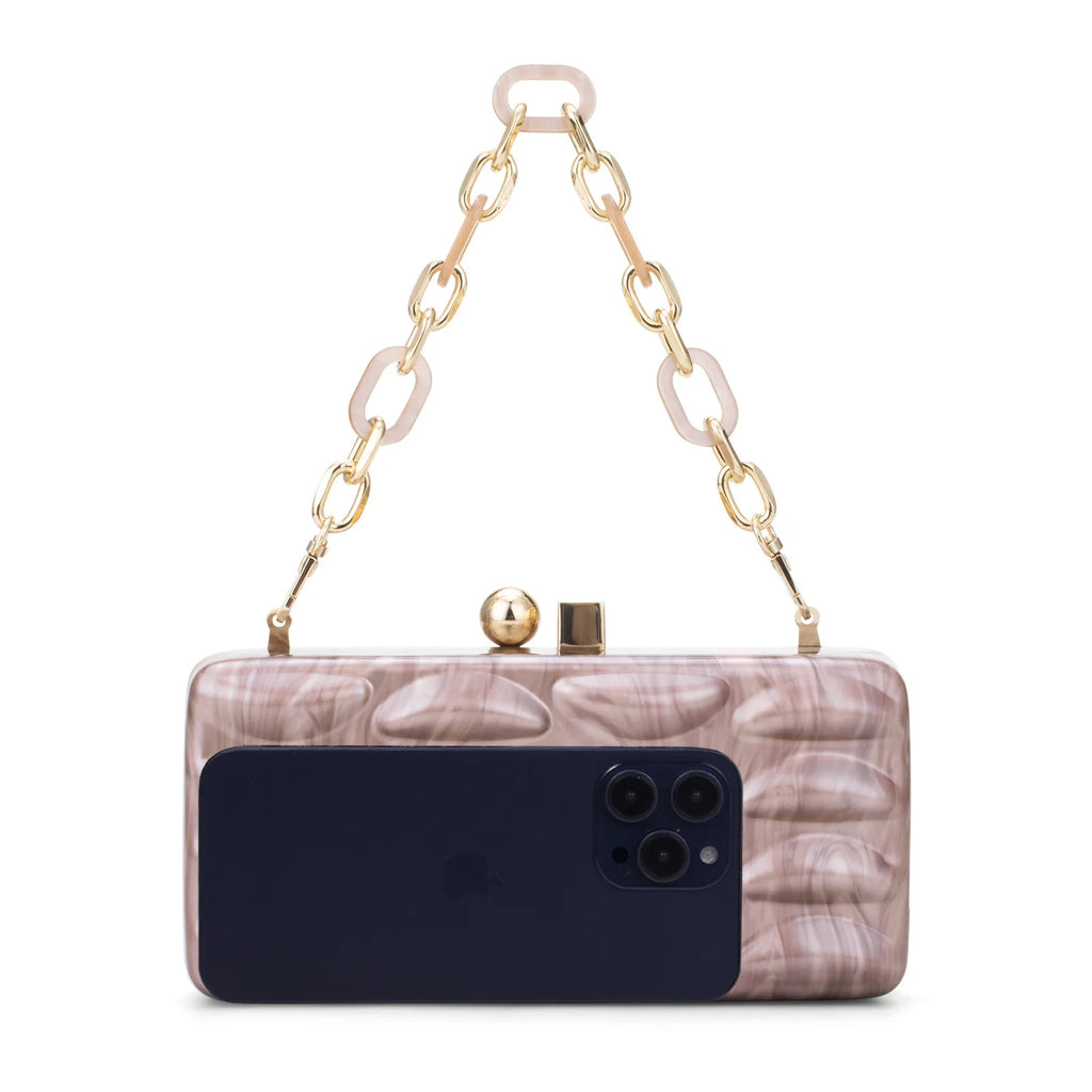 Luxury Evening Bag For Women Elegant Acrylic Hard Surface Ladies Clutch 5 Color Hangbag Party Wedding Shoulder Bags 2024 Fashion