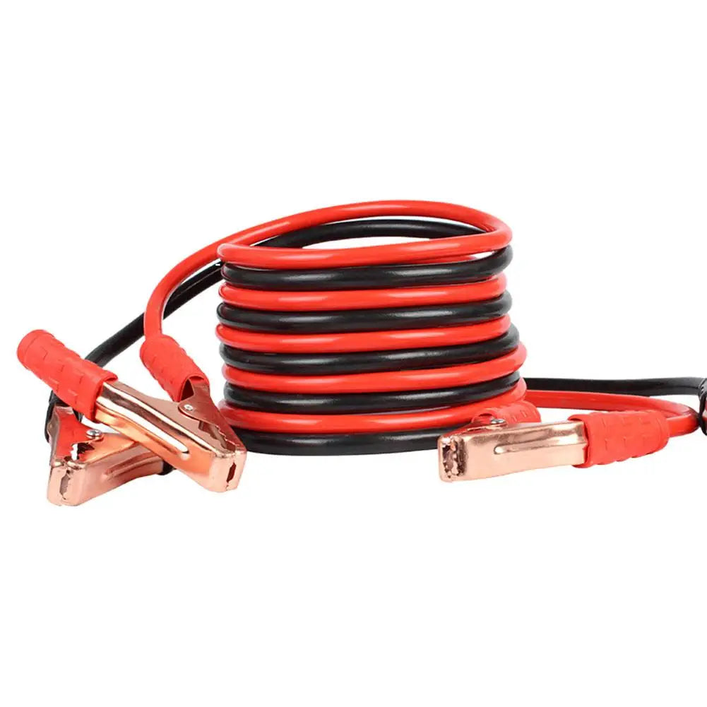 1.8 M 500A Car Battery Jump Cable Booster Cable Line Emergency Jump Starter Leads Van SUV Double-ended With Clamps Clips