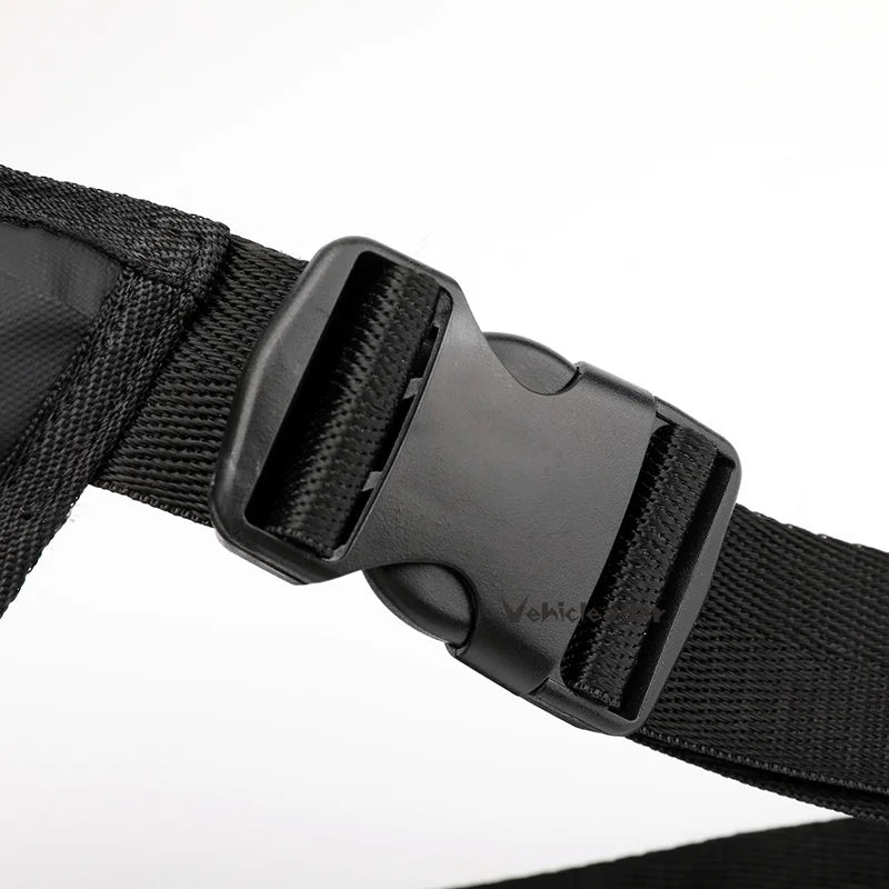 New Nylon Men Drop Leg Bag Fanny Pack Motorcycle Riding Casual Shoulder Cross Body Thigh Male Hip Belt Waist Bags Cafe Racer