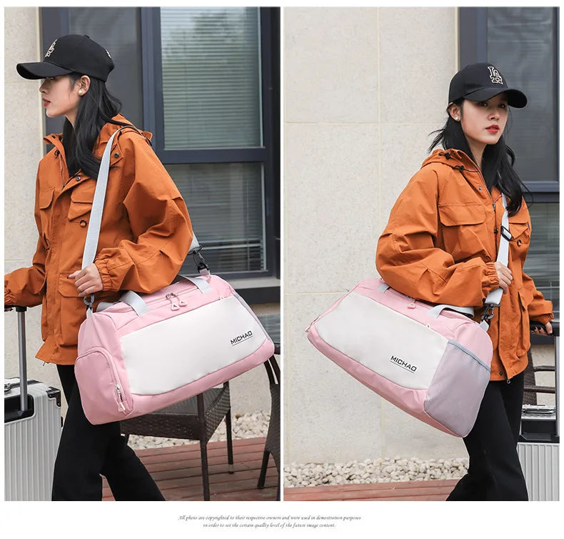 Fitness Bag Men's Gym Backpack Large Capacity Bag Sports Bags Man Woman Yoga Bag Training Waterproof Bag  New Basketball  Bag