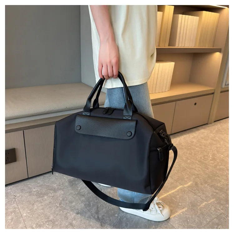 Sports Gym Bag for Women Travel Duffle Bag with Shoe Compartment & Wet Pocket Fitness Weekender Overnight Luggage Yoga Bag