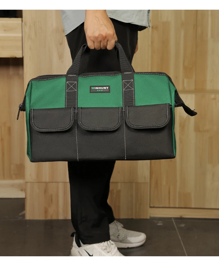 WINHUNT Large Capacity Wear-resistant Tool Bag: Keep Your Tools Organized And Portable!
