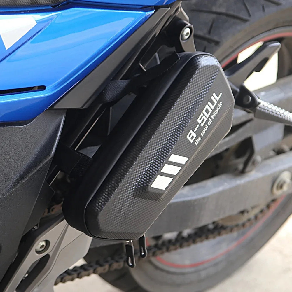 Motorcycle Electric Bike Hanging Bag Side Bags Waterproof Moto Engine Pack Hard Shell Bags Mountain Bike Triangle Pouch