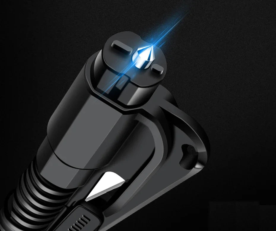 Mini Safety Hammer Keychain Escape Car Life-saving Escape Hammer Window Broken Emergency Glass Breaker