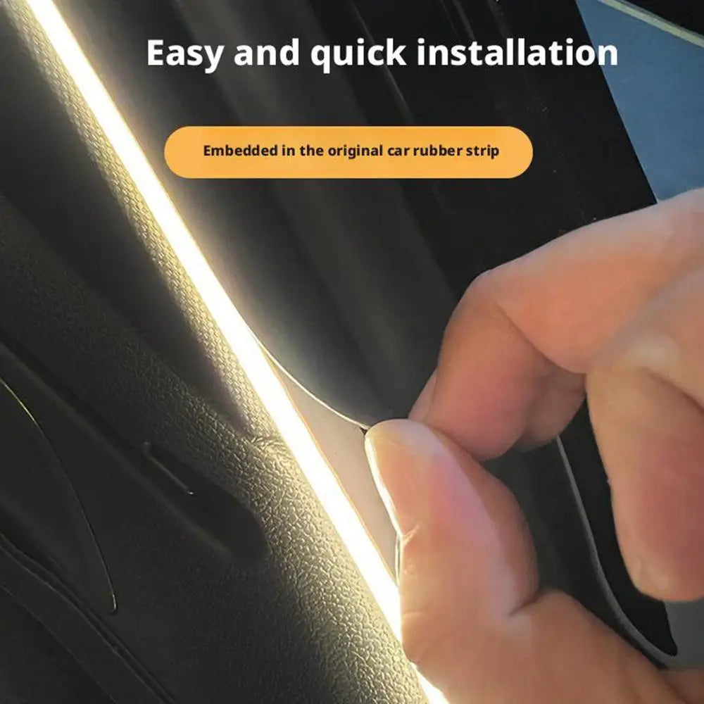 Car Trunk LED Light Strip - High-brightness, Auto-sensor & No Wiring, Ambient Decorative Light for Interior Modification