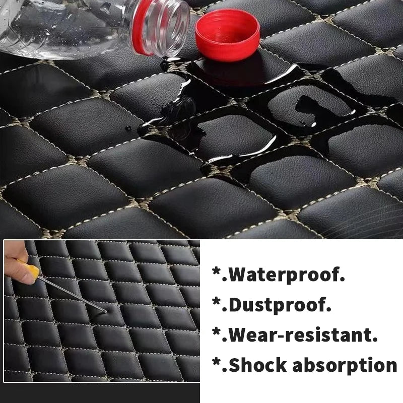 Car Floor Mats For Ford Fiesta Mk6 Mark VI Mk7 WS WT WZ 2009~2016 Anti-dirt Pads Car Carpet Non-slip Auto Rug Car Accessories