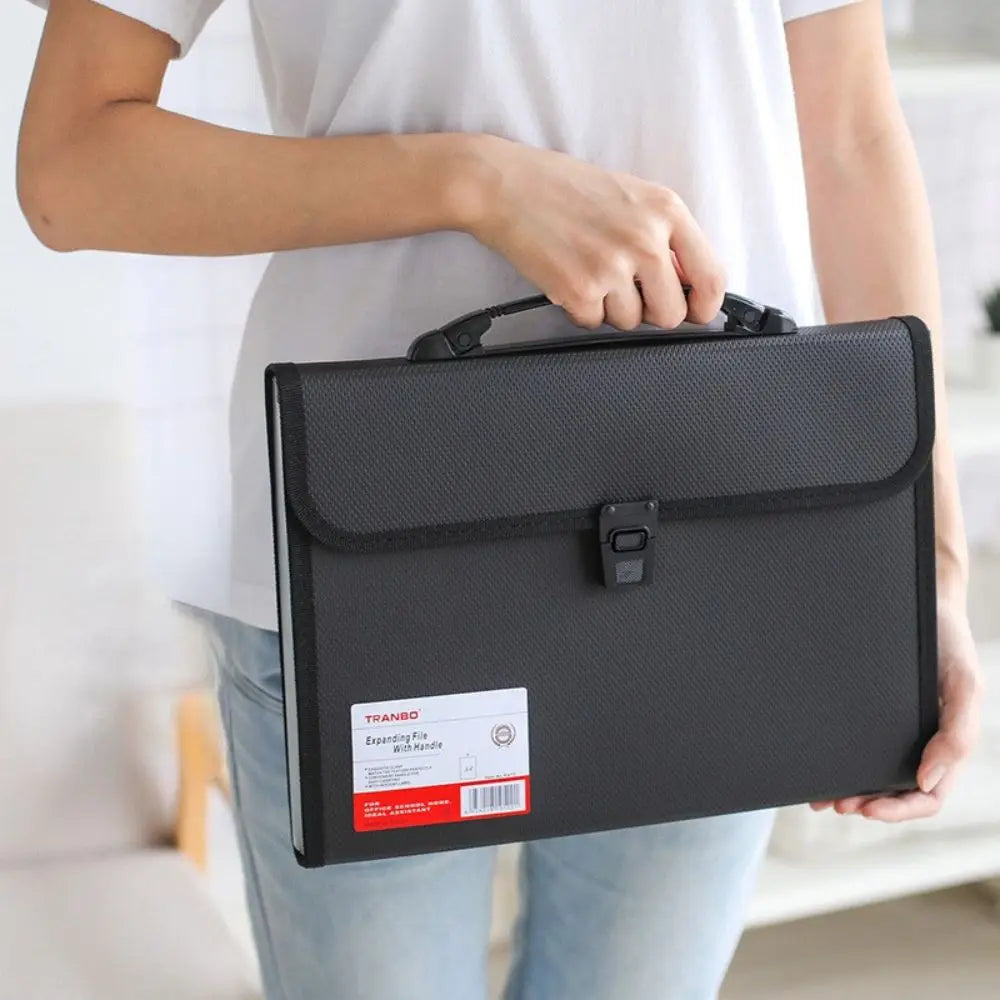 Business Simple Briefcases Expanding File Accordion Paper Folder Storage Wallet Document Organiser Document Bag