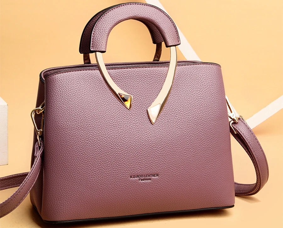 Luxury Handbags Womens Bags Designer 3 Layers Soft Leather Shoulder Crossbody Sac Ladies Large Capacity Shopping Messenger Totes