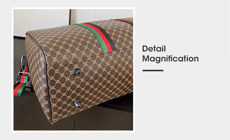 Luxury Travel Women's Bag Duffle Totes Gym Sports Fitness Business Large Capacity Casual Luggage Handbag Outdoor Weekend Bag