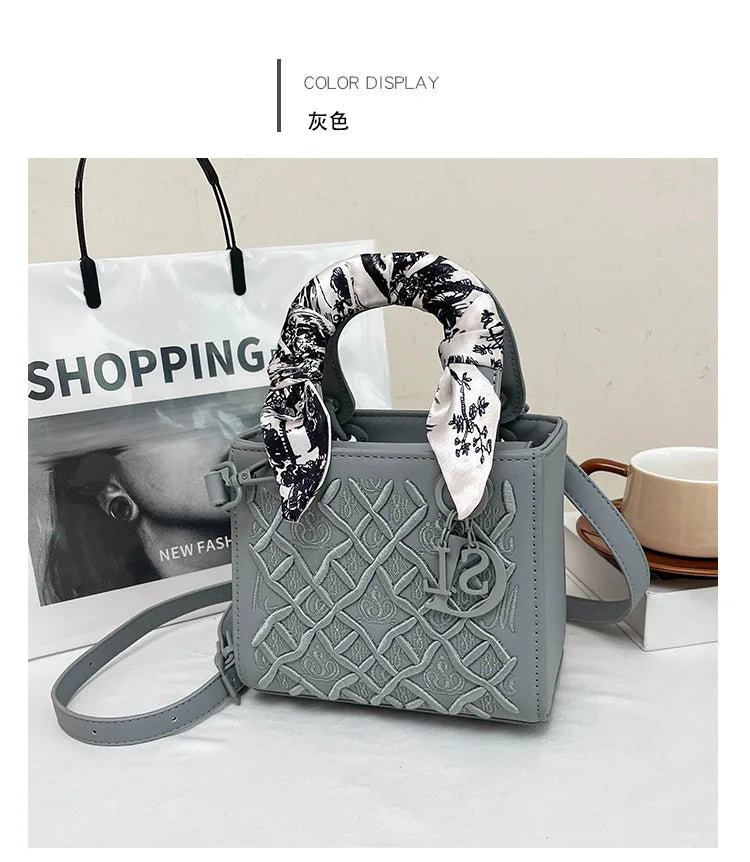 Luxury 2025 New Versatile Craftsmanship Embroidery Concubine Bag Handbag, Women's Crossbody Bag