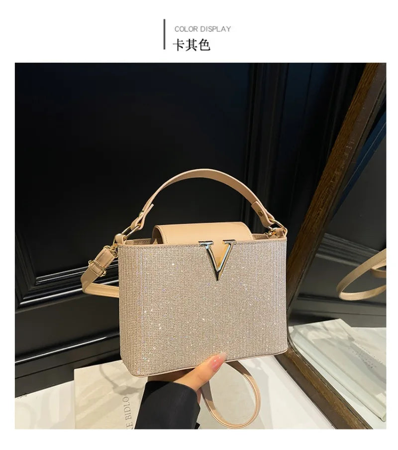 Women's Messenger Bag In High-Quality Leather Featuring Classic Elegant Design From Luxury Brand Popular Choice