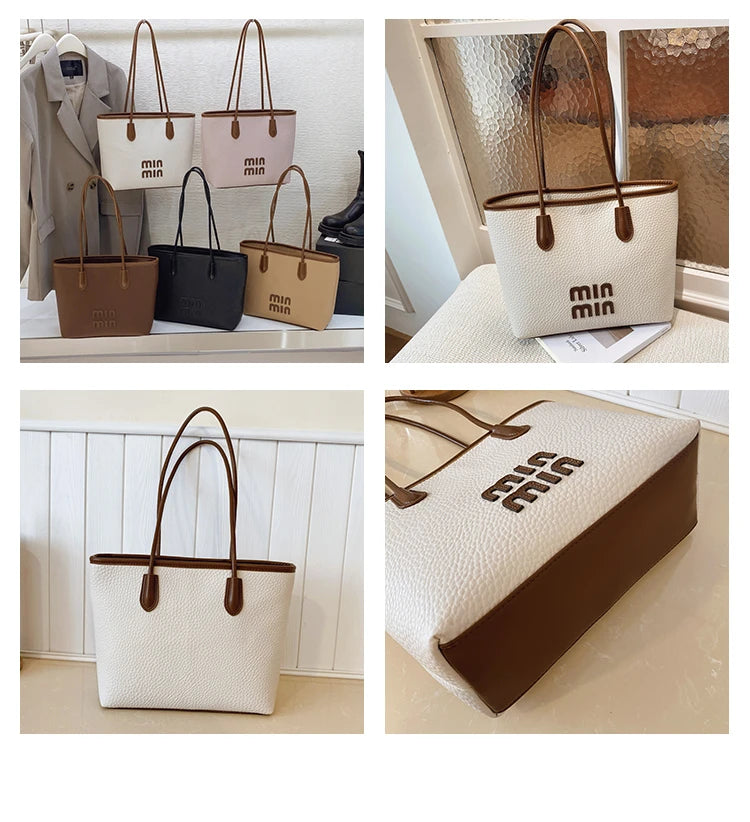 Luxury Handbag For Women, Leather Crossbody Bag With Detachable Strap Elegant Classic Design Famous Brand