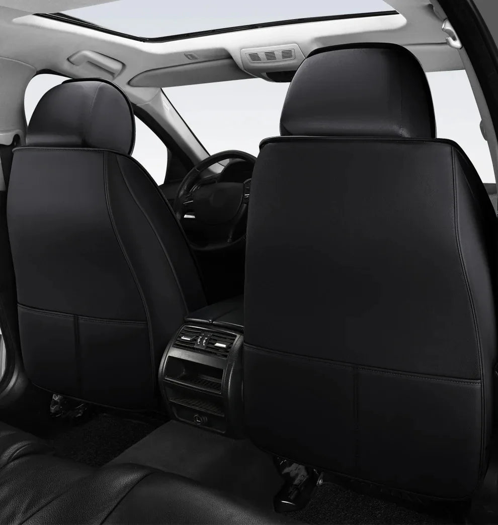 Ultra-Comfy & Durable Full-Wrap Leather Car Seat Covers – Premium Craftsmanship, All-Season, Universal Fit for Most Vehicles