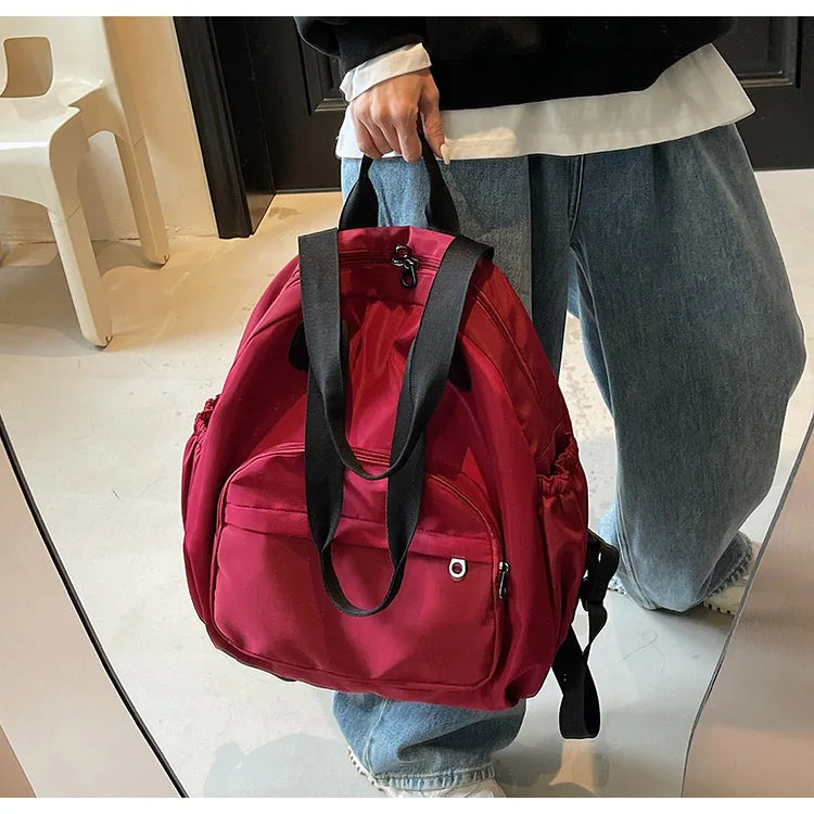 2025 New Leisure Trendy Light Luxury Handbag oulder Bag Korean Japanese Sle Multi-Use Lazy Wind Dual-Purpose Bapa