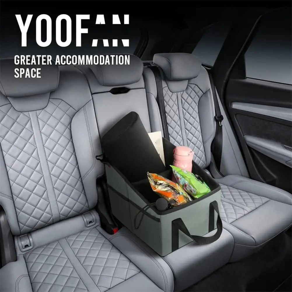 Car Seat Organizer, Foldable Car Storage Organizer Rear Seat Large Storage Bag  For Car SUV Truck Truck Travel Accessories
