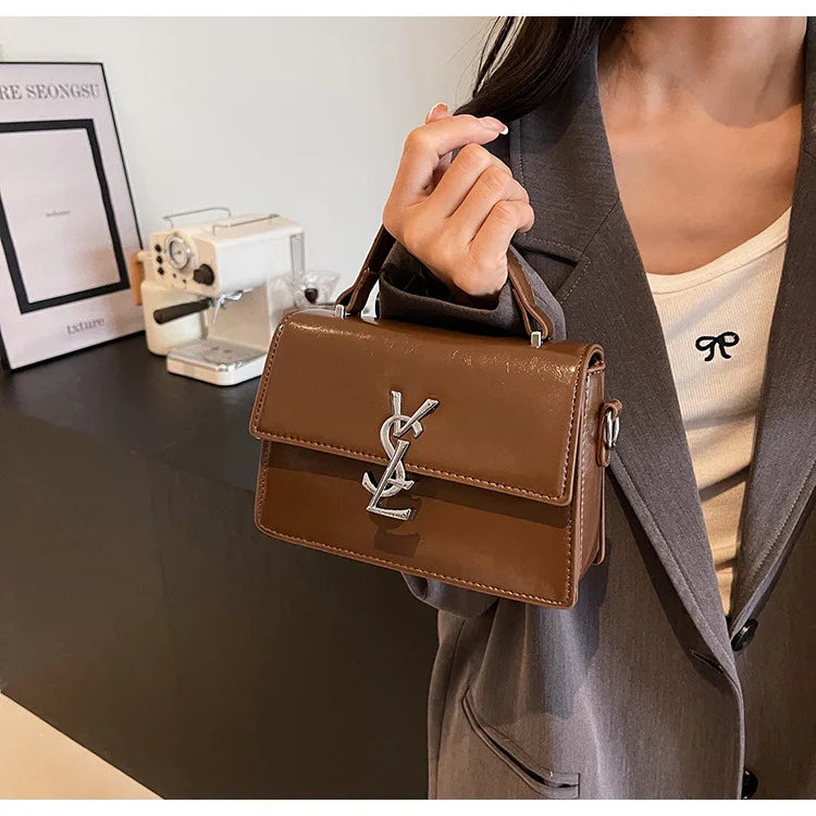 Designer style bag - 2025 hit product - Retro high-end evening bag Classic and versatile chain strap crossbody small square bag