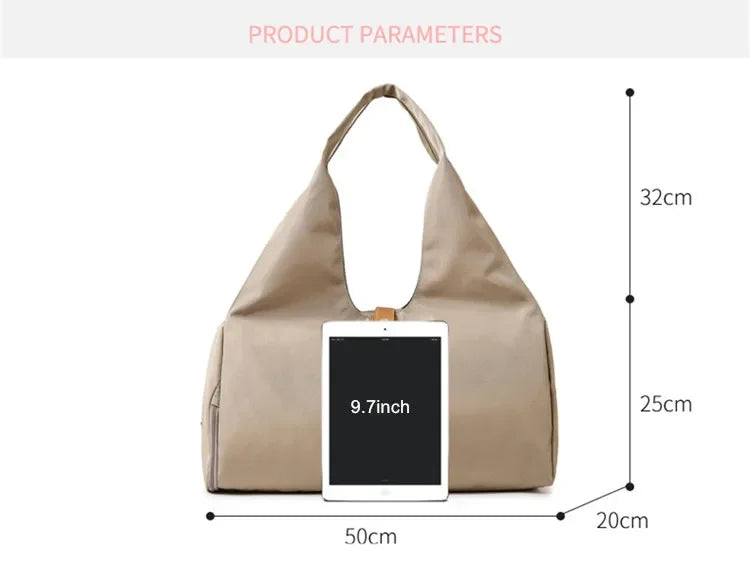 Female Bags Yoga Sports Women's Swimming Accessories Fitness Training Weekend Shoe Pocket Ladies' Luggage Bolsas Travel Handbags