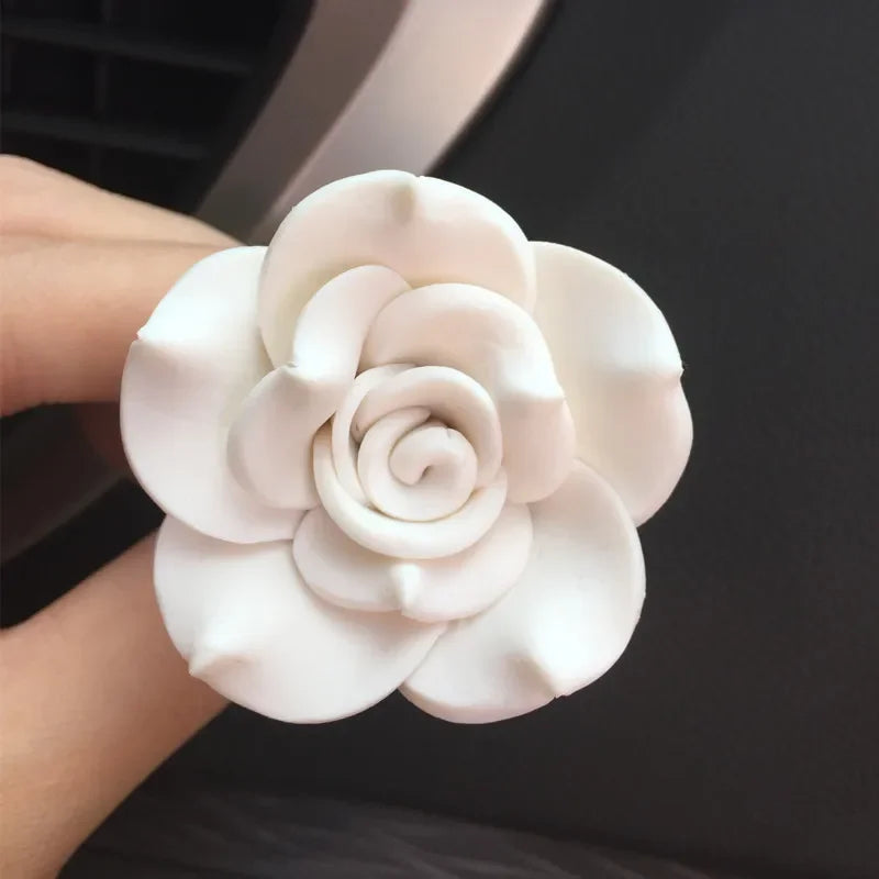 Flower Car Decor Clip Car Air Outlet Fragrant Perfume Clip Car Aroma Diffuser Air Freshener Auto Air Conditioning Clip Accessory