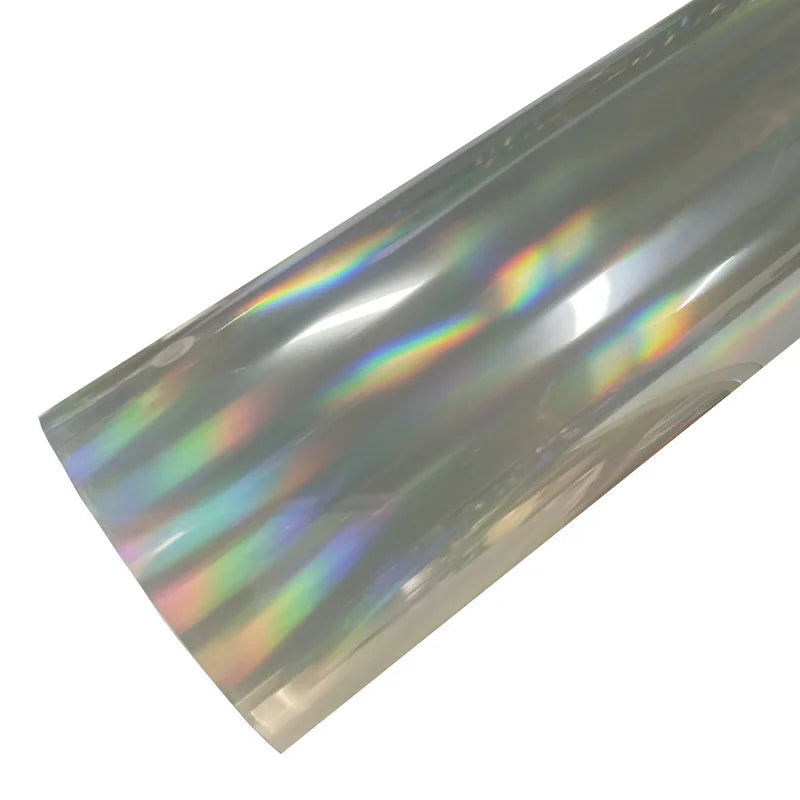 Premium Rainbow Holographic Clear Paint Protection Film Roll PPF Self Adhesive Decal Car Vinyl Wrap