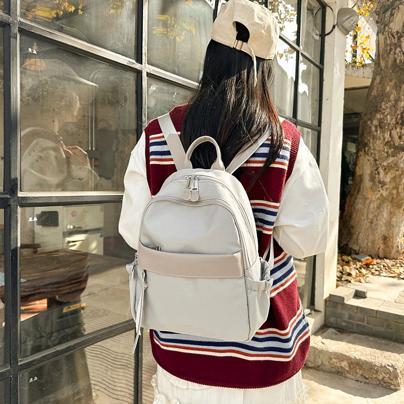 Luxury Brand Lady Fashion Backpacks High Quality Large Capacity Shoulder bags Waterproof Multi Functional Women's Handbags