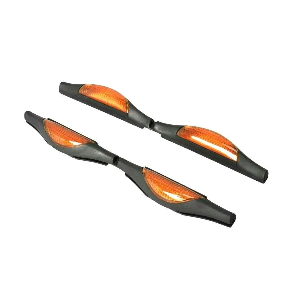 Protect Edges Car Door Protectors Guards Prevent Door Protection Strip High Quality Orange Reflector Door Parts Useful