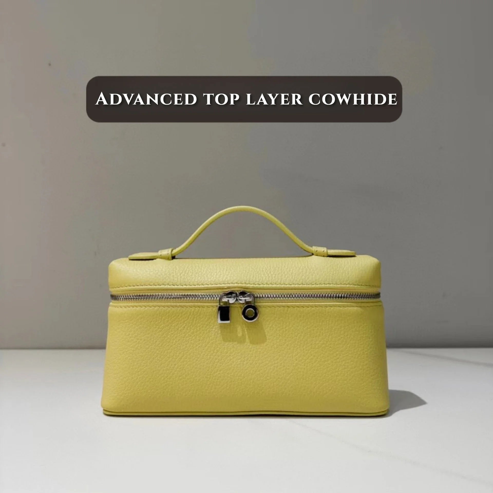 Luxury Handmade Leather Crossbody Bag Women's Chic Shoulder Box Purse Lunch Tote Celebrity Inspired