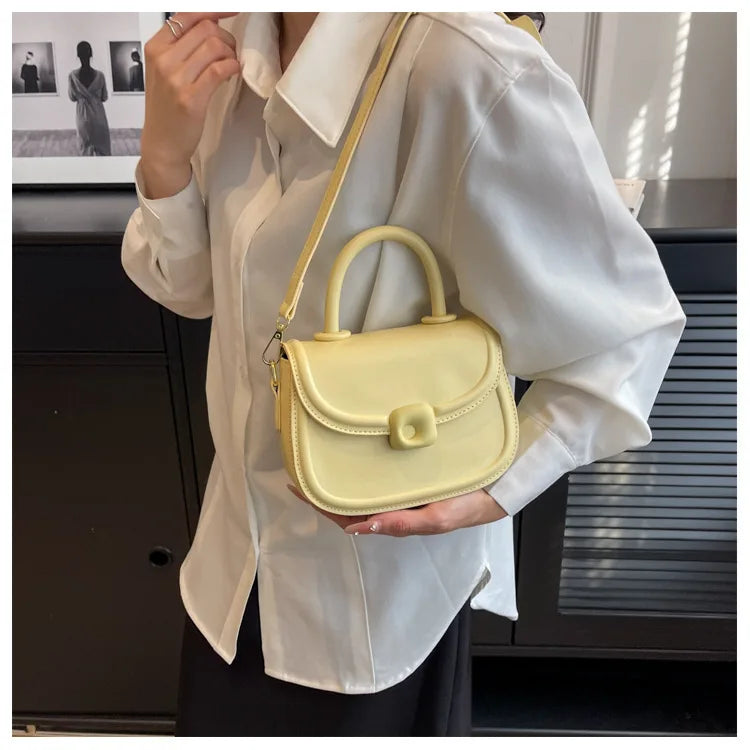 Luxury Women's Multi-functional Small Messenger Bag,high-end Texture Fashionable Square Handbag Trendy Handheld and One Shoulder