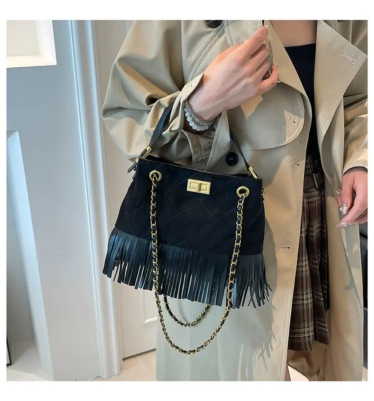 Elegant Crossbody Handbag Luxury Leather Women's Bag Famous Designer Classic Paris Premium Detail Commuter Bag